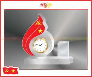 đồng hồ pha lê