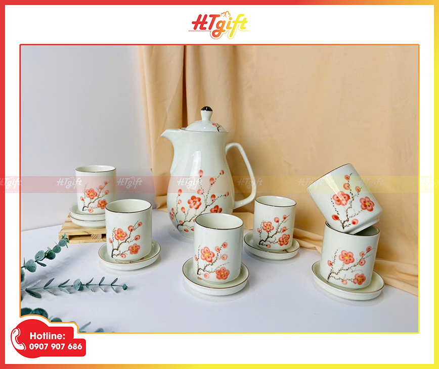 Bộ bình nước Bát Tràng