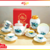 Bộ bình trà cao cấp Bát Tràng
