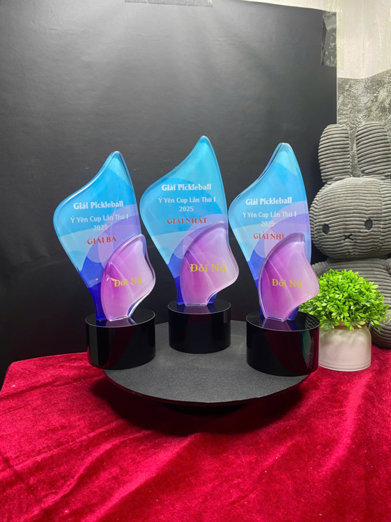 mẫu pha lê vinh danh cho UBND – Sở – Ban ngành 3