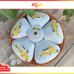 khay mứt bát tràng